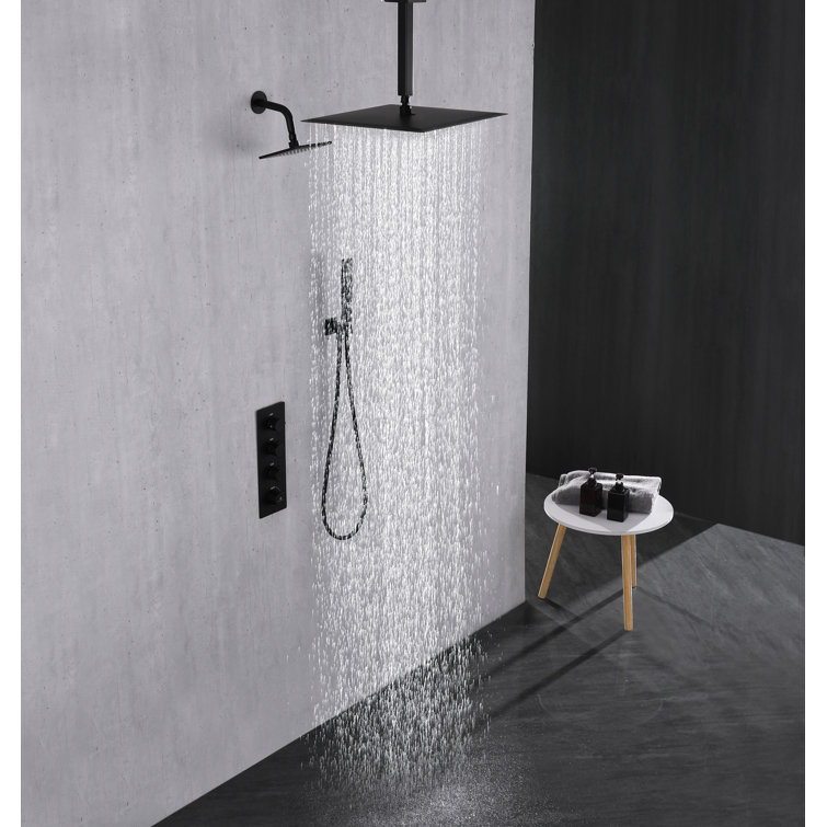 Wonderland America Complete Shower System with Roughin Valve Perigold